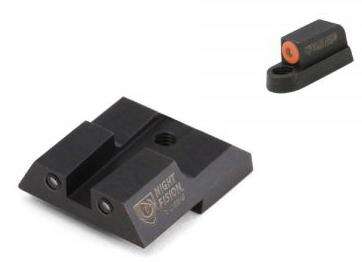 Sights Lasers Night Fision LLC Ready Series Perfect Dot NS Set w/Orange Front + Square Blk Rear for CZ-USA P-07 & P-09